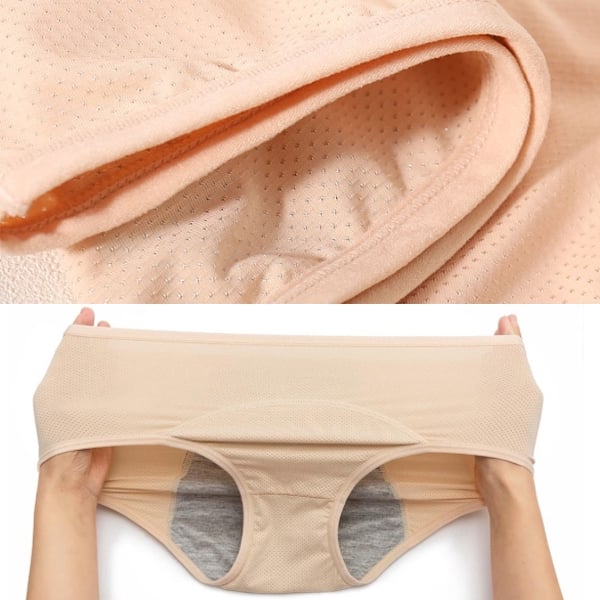 ZMHEGW Womens Underwear Seamless High Waisted Leak Proof For Leak Proof  Cotton Overnight Menstrual Briefs Womens Panties
